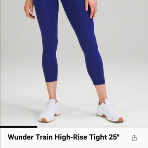 Lululemon wunder trains 25”
